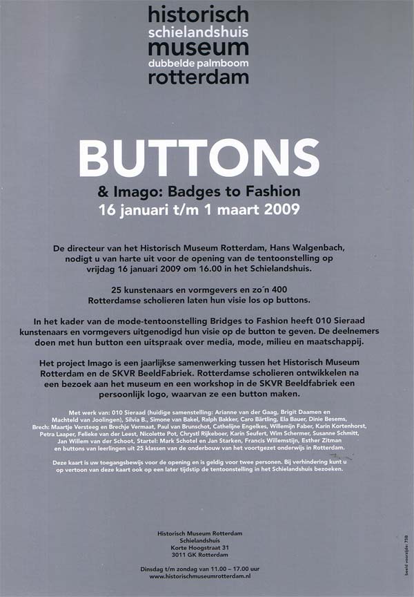 uitnodiging BUTTONS